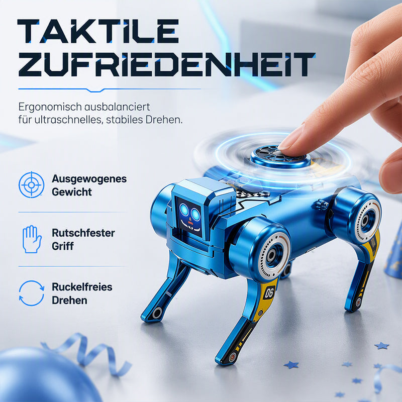 🤖 Perro Robot Transformable 2 en 1 con Cuerda y Fidget Spinner - imagen 17