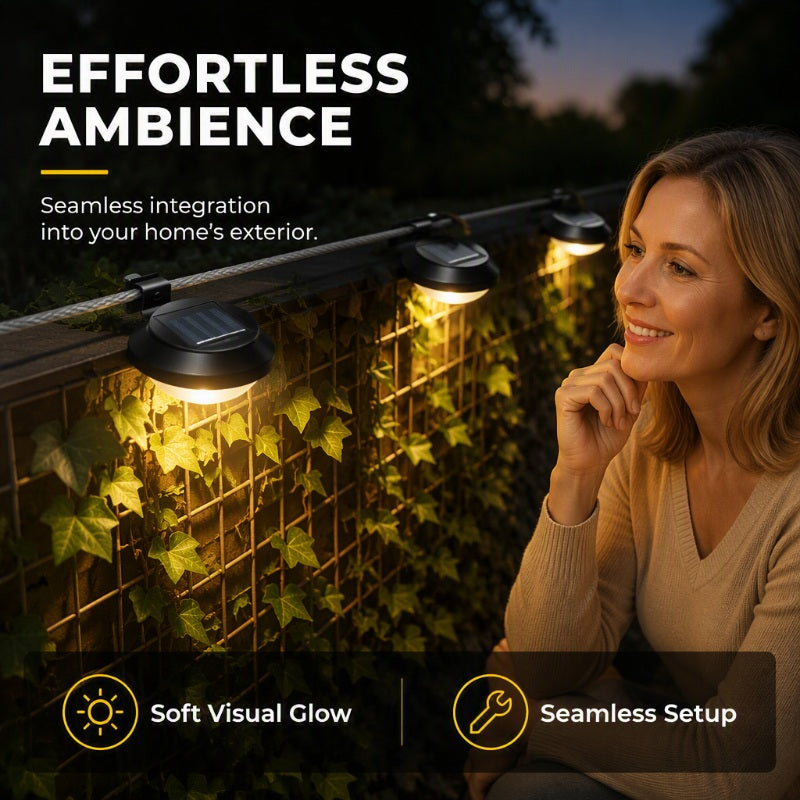 ☀️ Luz Solar LED Impermeable para Canalón y Pared Exterior - imagen 4