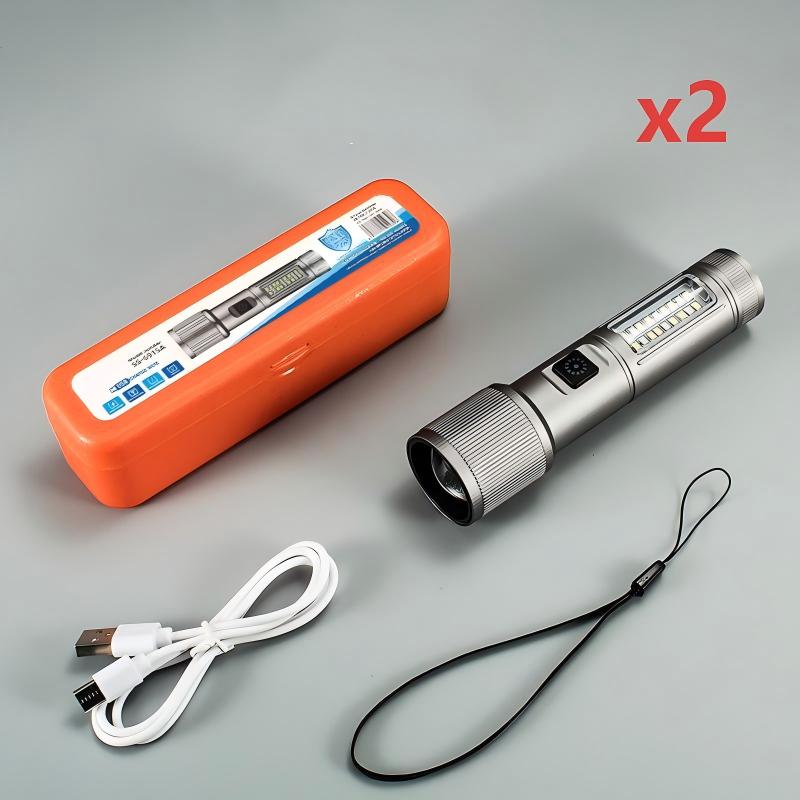 🔦 Linterna LED Multifunción con Zoom - imagen 7