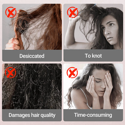 💇‍♀️ Peine Térmico de Iones Negativos para Alisar y Ondular - imagen 1