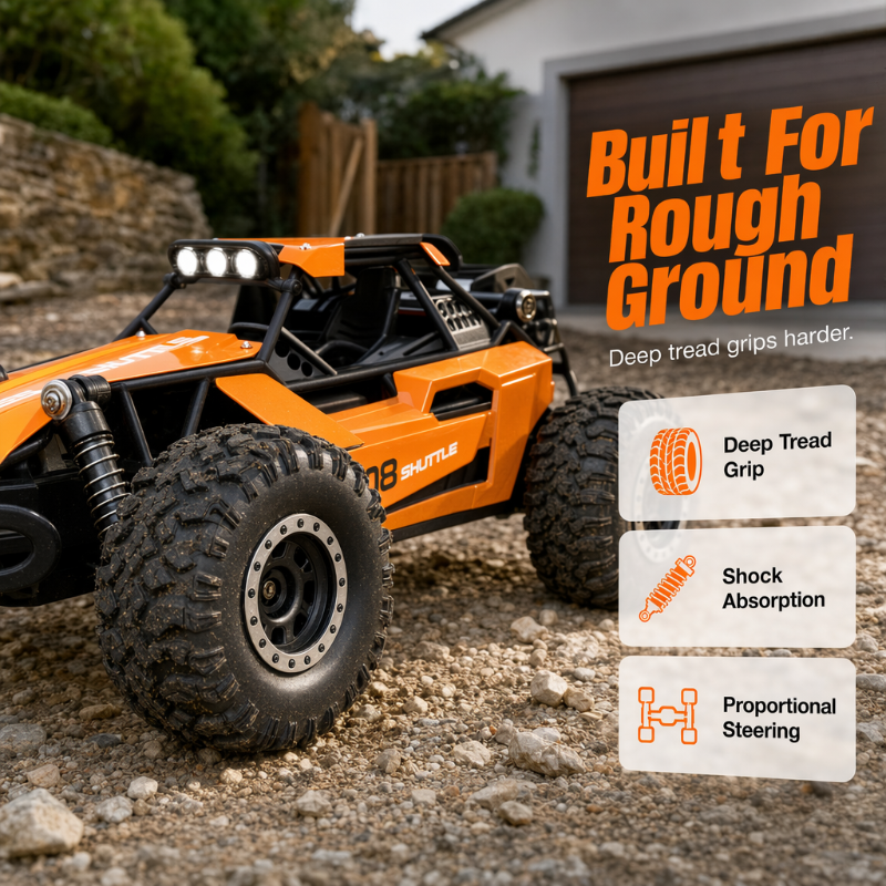 Coche RC Todoterreno 4x4 de Alta Velocidad - imagen 2