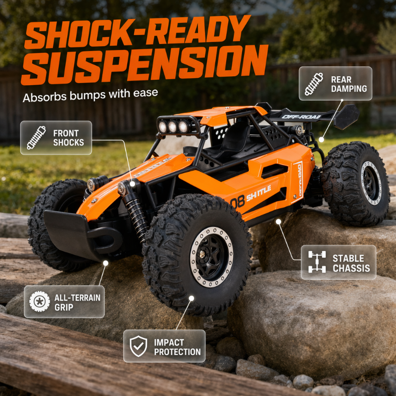 Coche RC Todoterreno 4x4 de Alta Velocidad - imagen 4