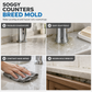 🧽 Food Grade Silicone Faucet Splash Guard Mat – Drain Fast, Flexible, Cuttable ✨