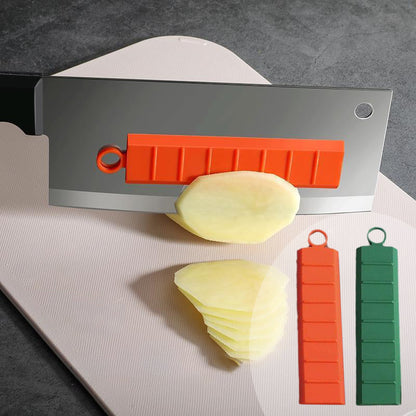 Utensilio creativo con revestimiento antiadherente para cortar verdura