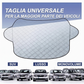 🚗 Cubierta Reversible para Parabrisas contra Nieve, Hielo y Sol