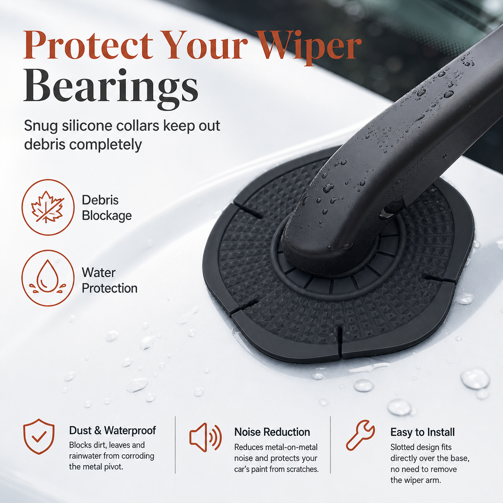 Protectores Universales para Huecos del Limpiaparabrisas - imagen 1