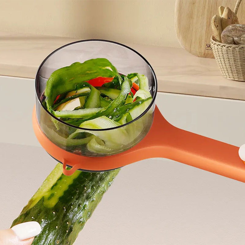 🥕 Pelador Multifuncional con Depósito para Residuos - imagen 10
