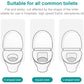 Protectores Desechables Adhesivos para Asiento de Inodoro - imagen 4