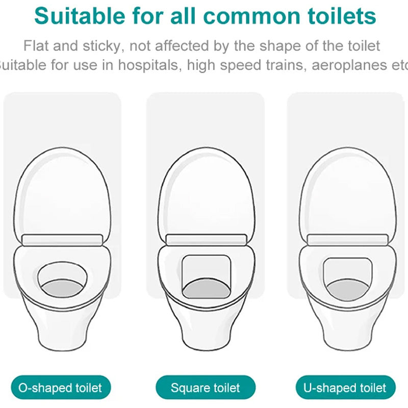 Protectores Desechables Adhesivos para Asiento de Inodoro - imagen 4