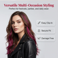 🌈 Set de 12 Extensiones de Cabello de Colores con Clip