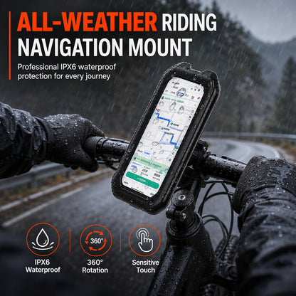 🚲 Soporte Impermeable para Móvil de Bici y Moto – IPX6