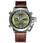 ⌚ Reloj Vintage de Doble Pantalla con Cuarzo + LED