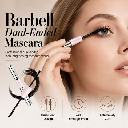 👁️ Máscara de Pestañas Doble Resistente al Agua – 3,5 ml + 3,5 ml