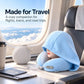 ✈️ Almohada Cervical de Viaje con Capucha y Ajuste Regulable