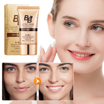 ✨ BB Cream de Caracol con Cobertura Modulable y SPF 50+