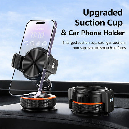 Soporte magnético para celular con ventosa