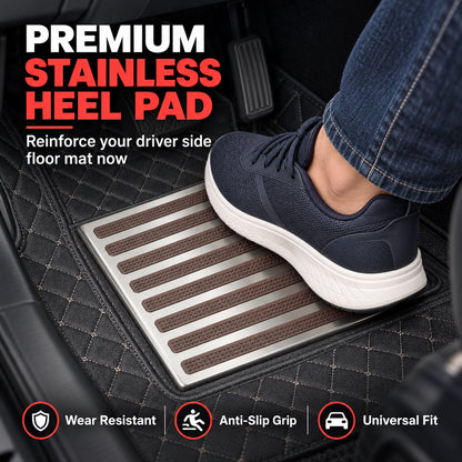 🚗 Protector Universal de Talón para Alfombrilla del Coche