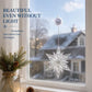 🎄 Luz Navideña Reutilizable para Ventana con Ventosa