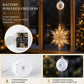 🎄 Luz Navideña Reutilizable para Ventana con Ventosa