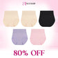 💞REBAJAS 70 % DE DESCUENTO - Braguitas impermeables de cintura alta que controlan el abdomen y realzan los glúteos